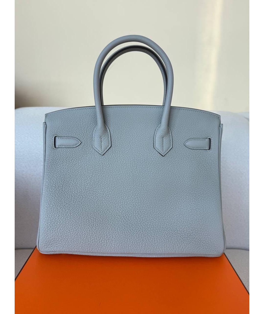 HERMES Кожаная сумка с короткими ручками, фото 2