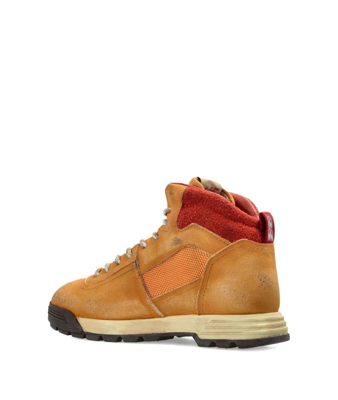 AUTRY Бежевые замшевые ботинки, фото 3