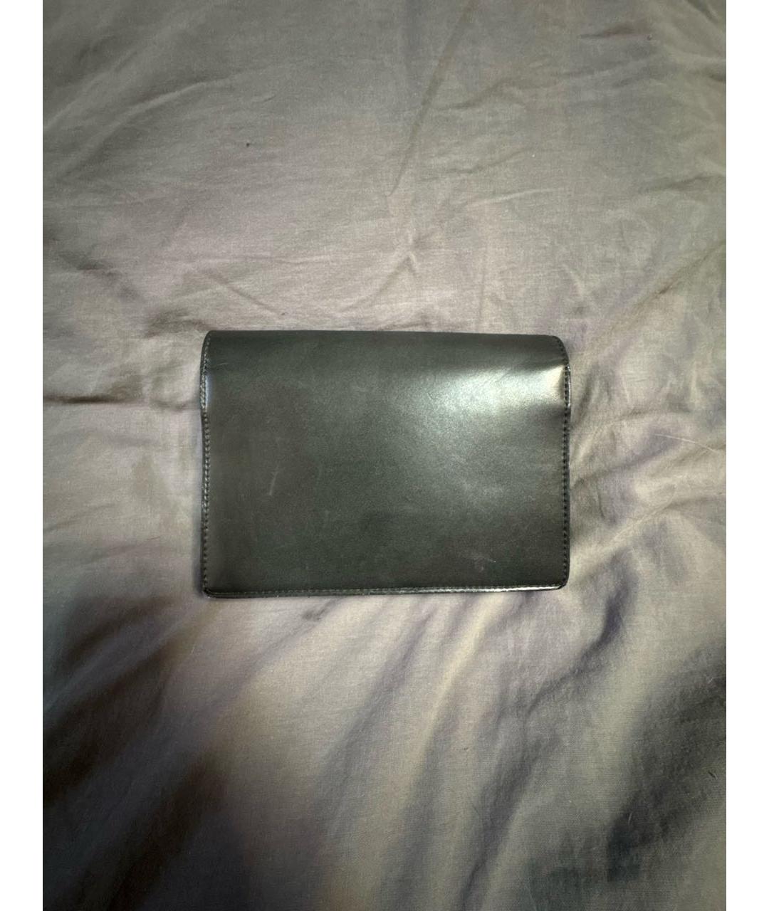 EMPORIO ARMANI Черная сумка через плечо из искусственной кожи, фото 3