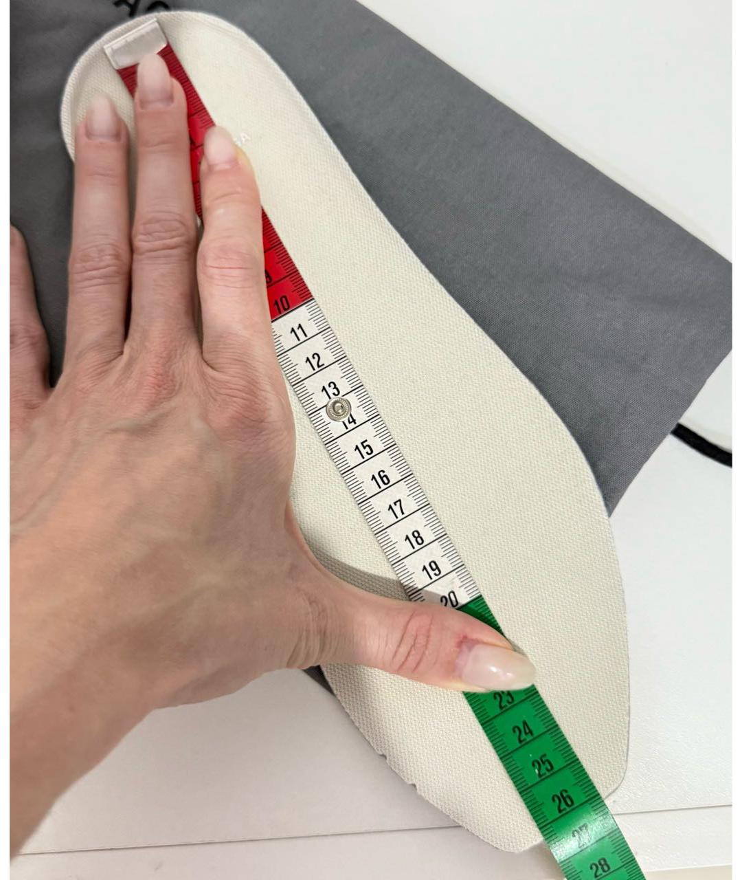 BALENCIAGA Серые текстильные кроссовки, фото 4