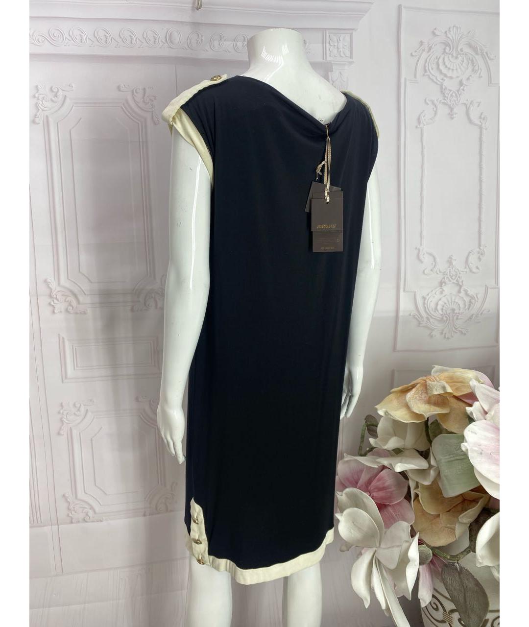 JO NO FUI Черное повседневное платье, фото 2