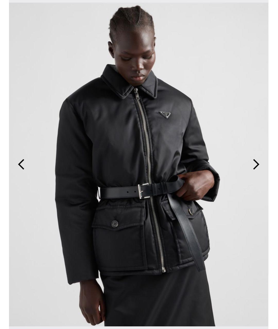 PRADA Черная куртка, фото 5