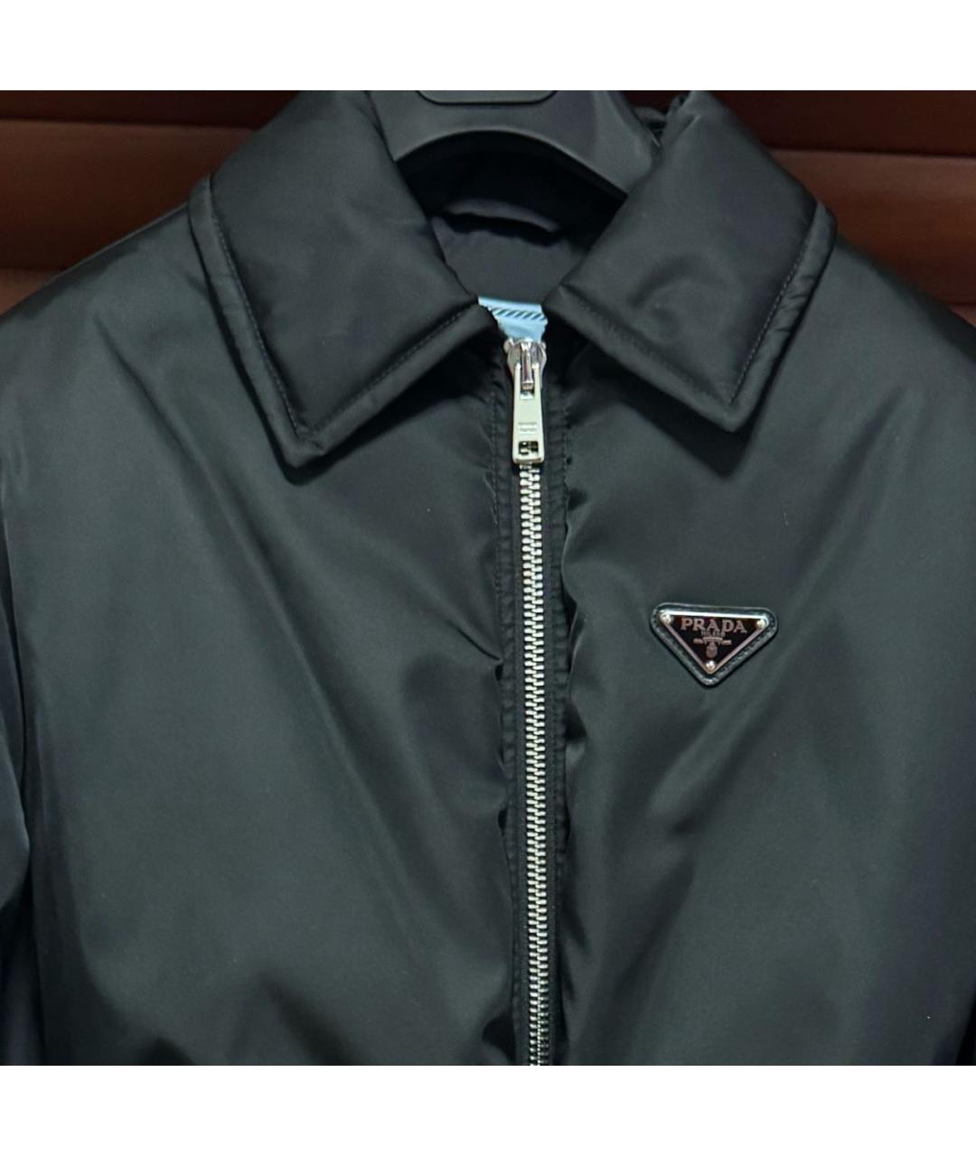 PRADA Черная куртка, фото 3