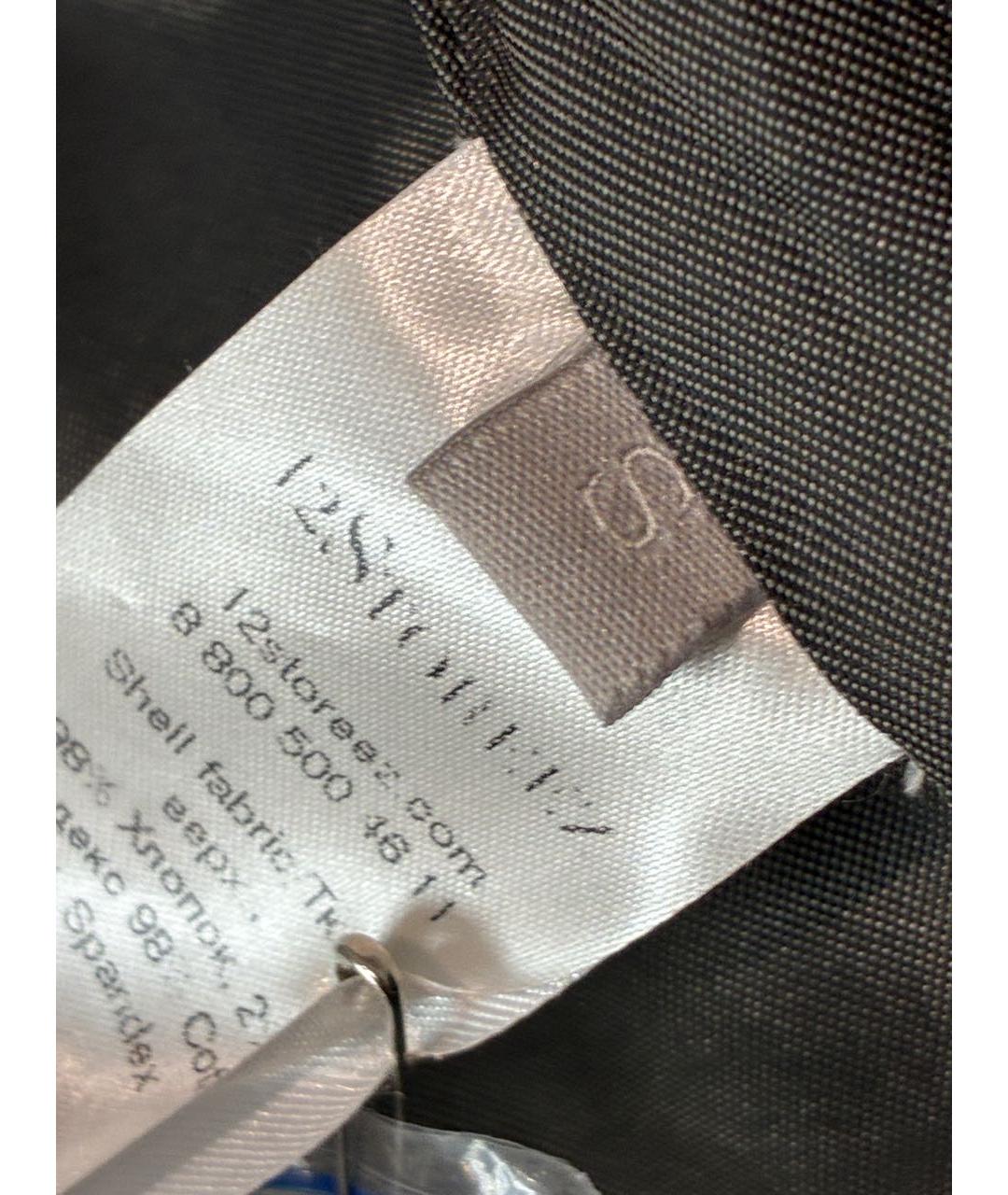 12 STOREEZ Хаки хлопко-эластановый жакет/пиджак, фото 7