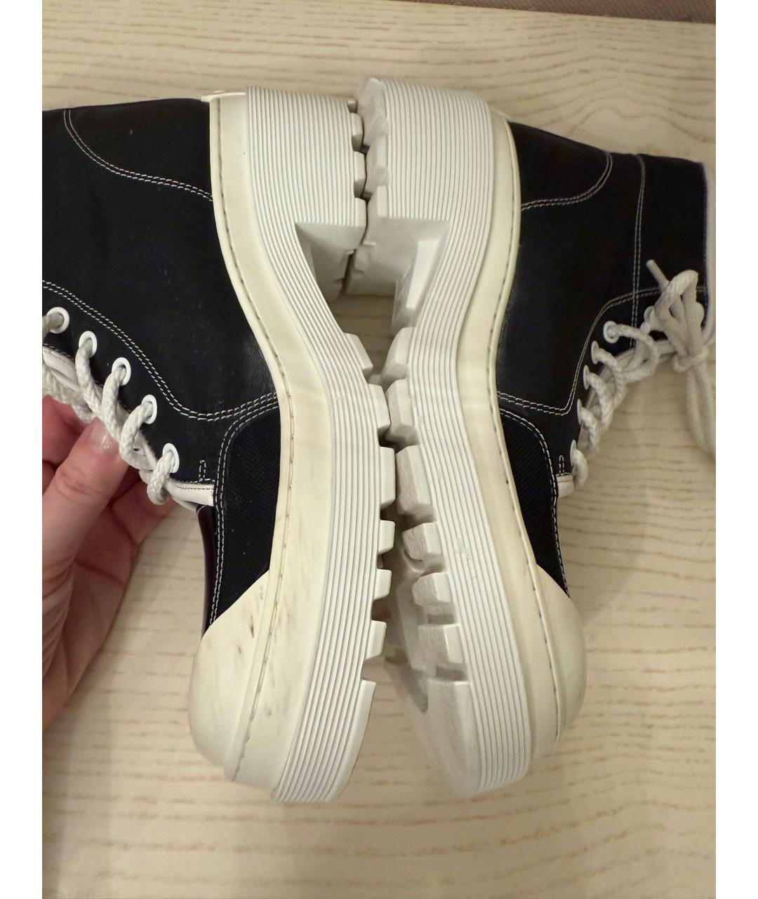 CHRISTIAN DIOR Черные ботинки, фото 3