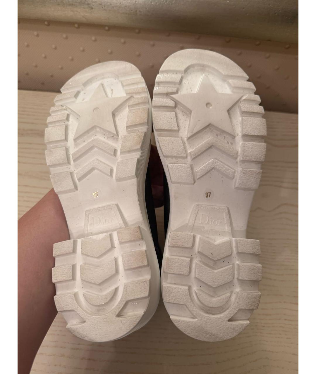 CHRISTIAN DIOR Черные ботинки, фото 4