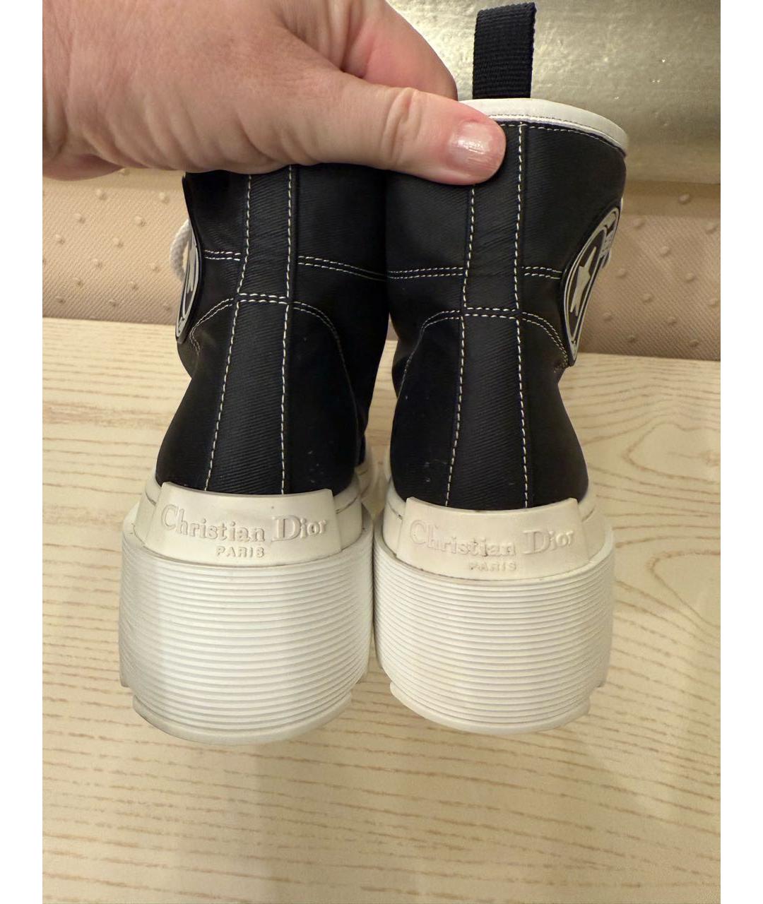 CHRISTIAN DIOR Черные ботинки, фото 6