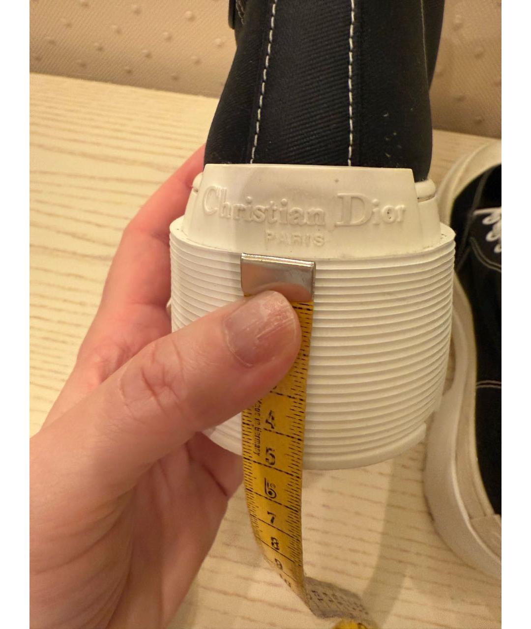 CHRISTIAN DIOR Черные ботинки, фото 7