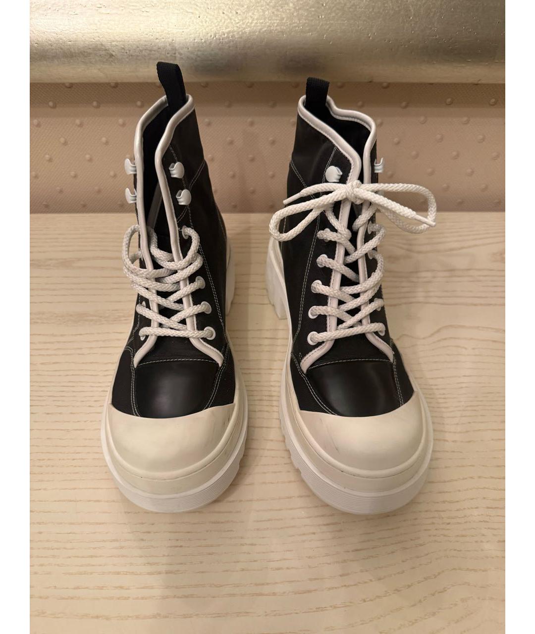 CHRISTIAN DIOR Черные ботинки, фото 2