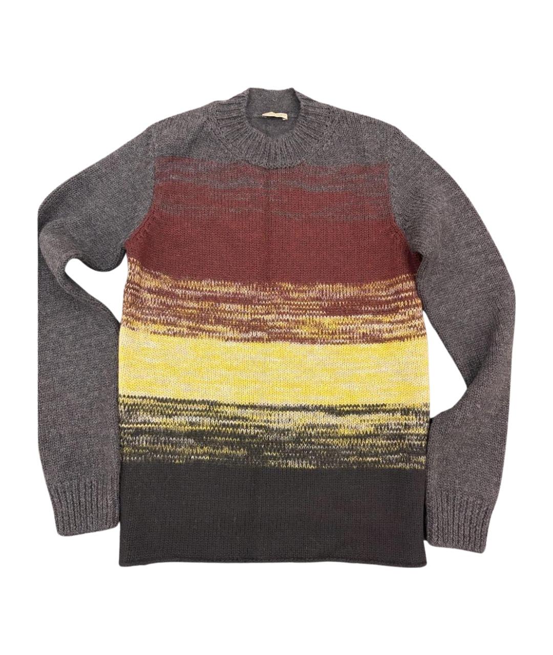 BOTTEGA VENETA Серый шерстяной джемпер / свитер, фото 1