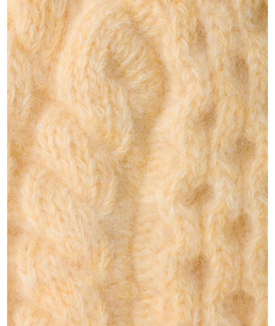 PRADA Желтая шерстяная шапка, фото 2