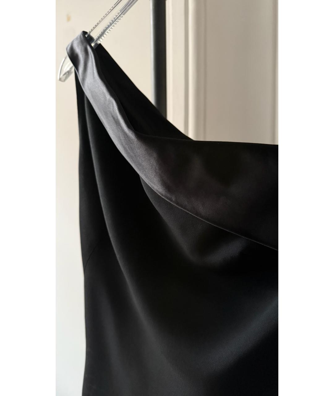 MOSCHINO Черное кружевное вечернее платье, фото 3