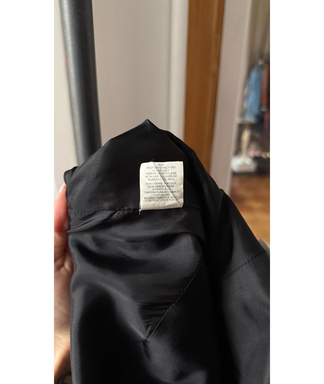 MOSCHINO Черное кружевное вечернее платье, фото 7