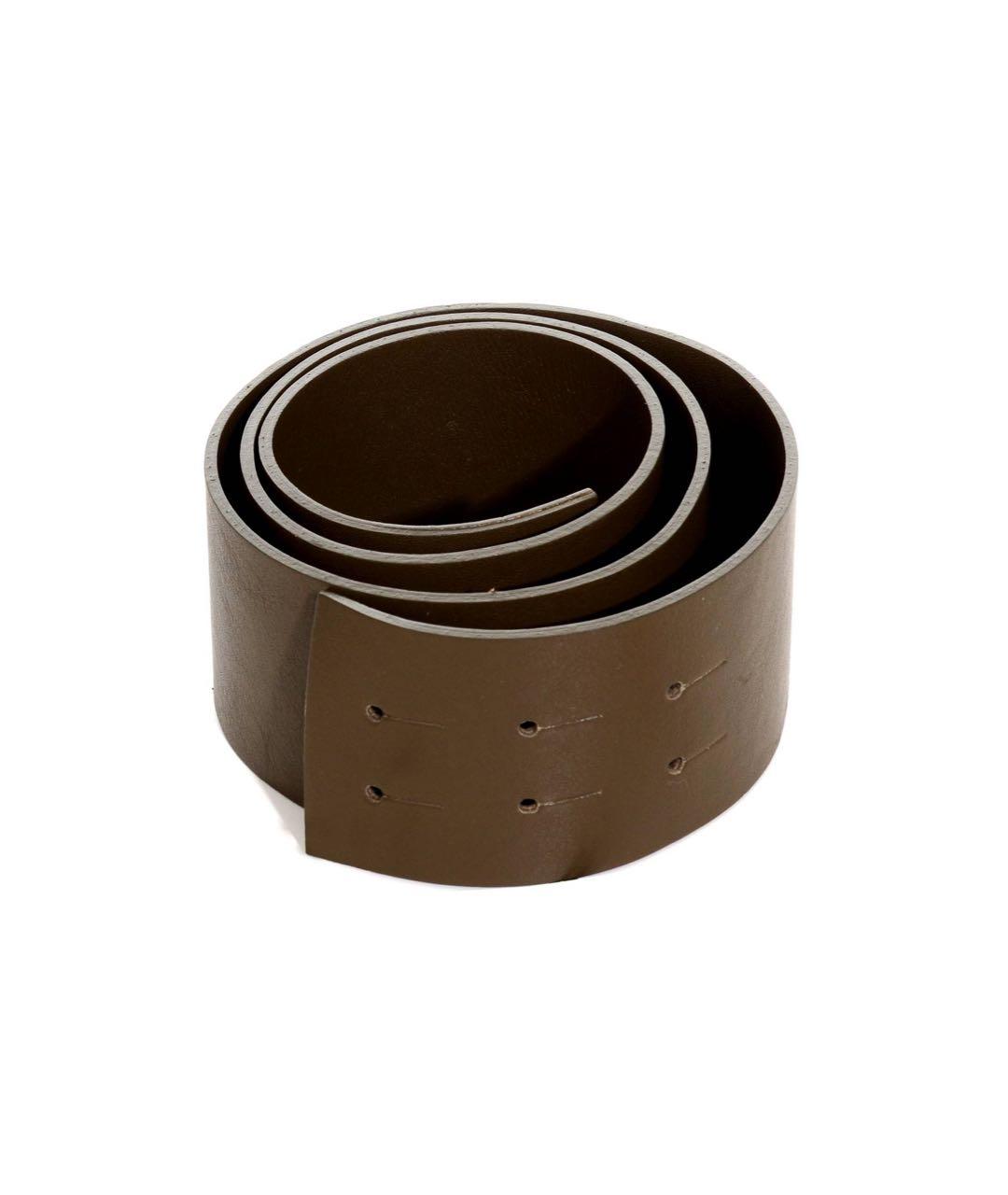 NUDE Хаки кожаный ремень, фото 1