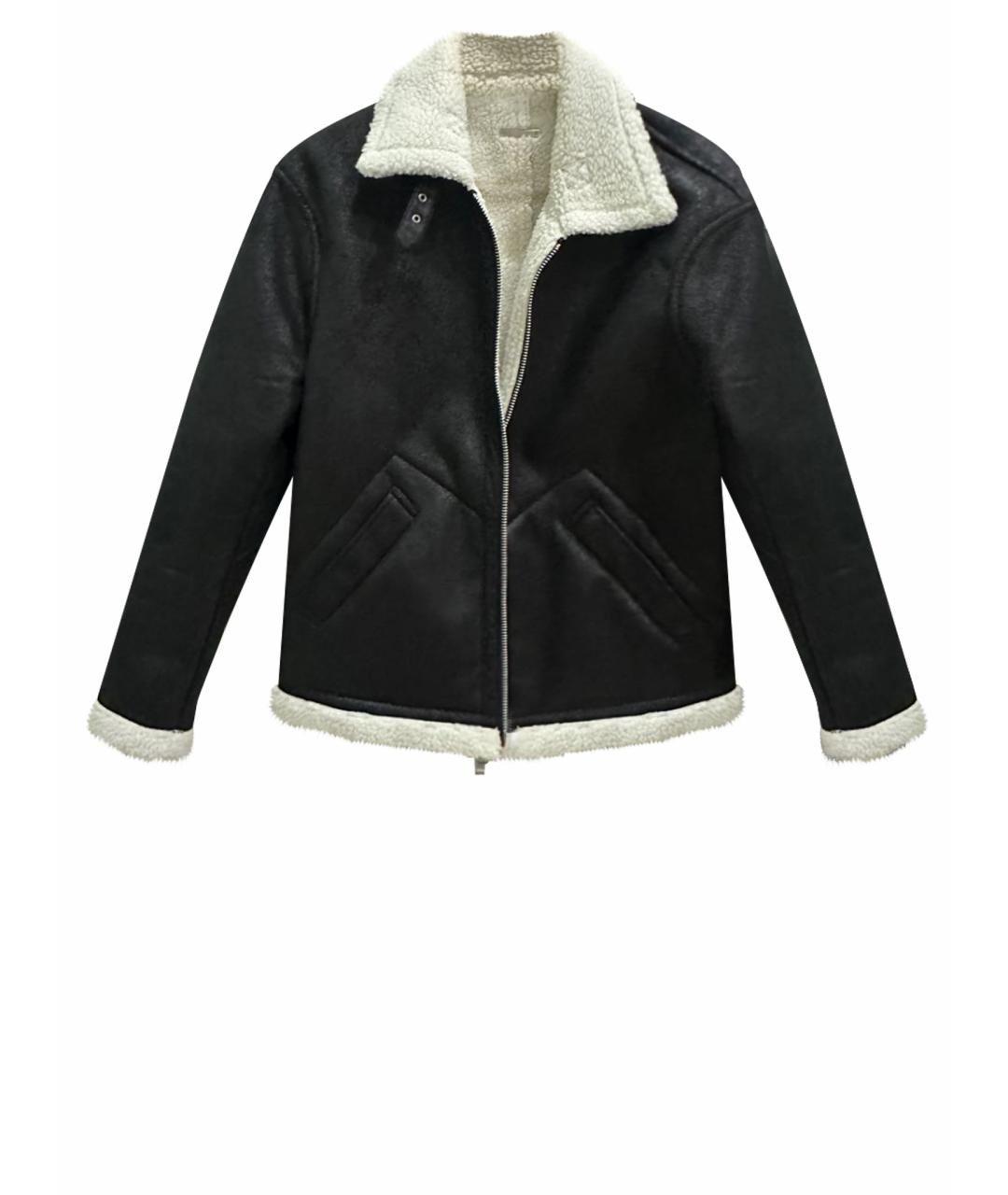 ARMANI EXCHANGE Черная полиэстеровая дубленка, фото 1