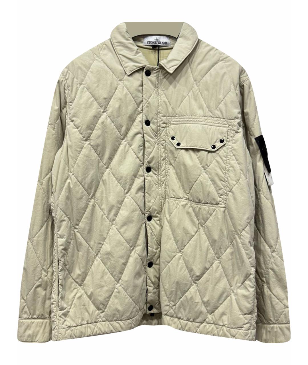 STONE ISLAND Бежевая куртка, фото 1