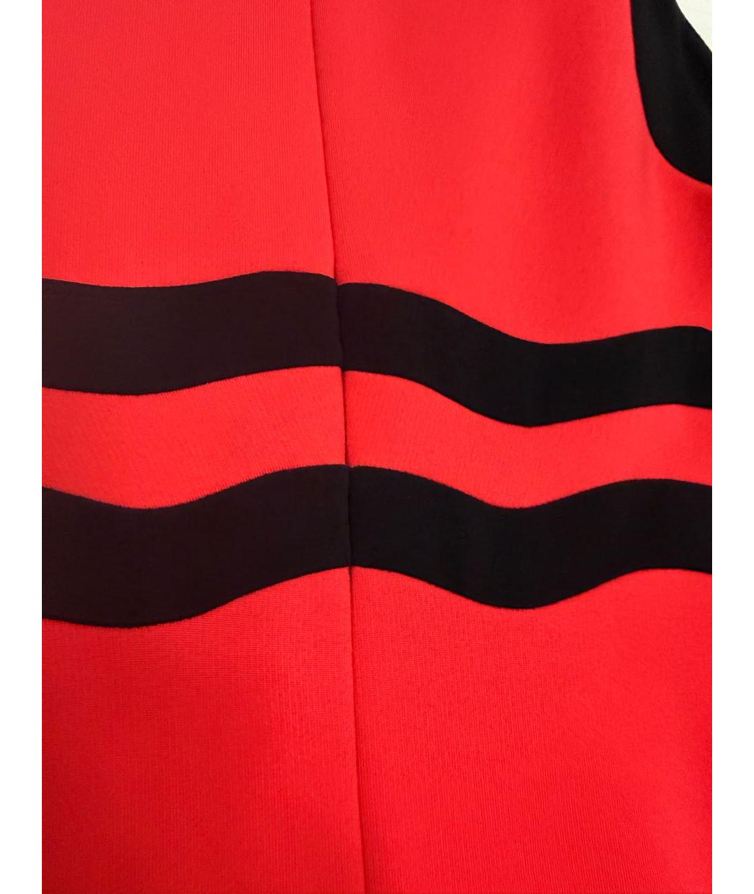 GUCCI Красное вискозное коктейльное платье, фото 5