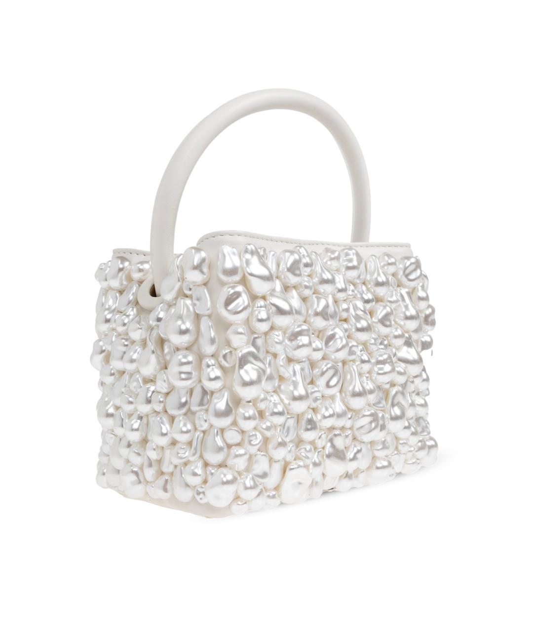 CULT GAIA Белая сумка с короткими ручками, фото 2