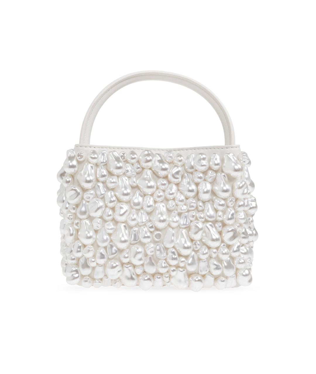 CULT GAIA Белая сумка с короткими ручками, фото 3