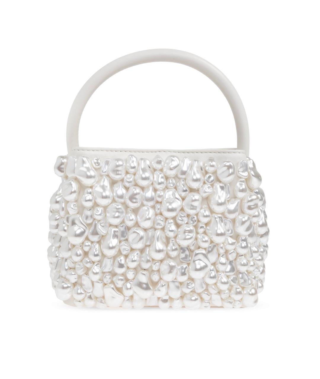 CULT GAIA Белая сумка с короткими ручками, фото 7