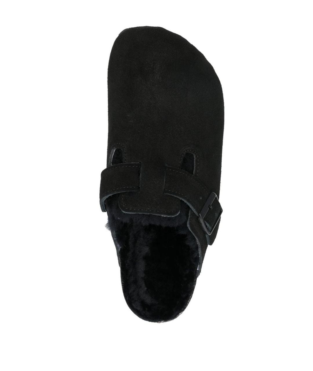 BIRKENSTOCK Черные замшевые сандалии, фото 2