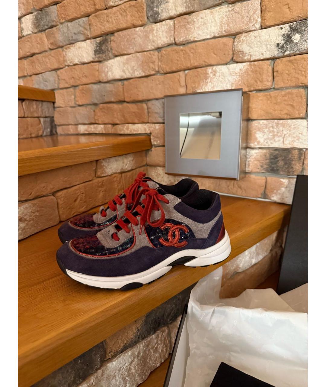 CHANEL Мульти кроссовки, фото 2