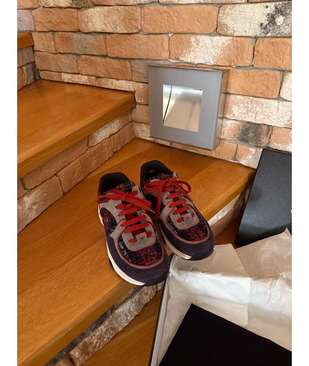 CHANEL Мульти кроссовки, фото 4