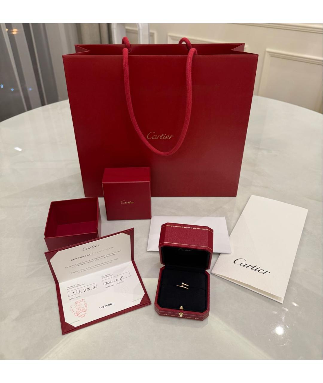 CARTIER Золотое кольцо из розового золота, фото 5