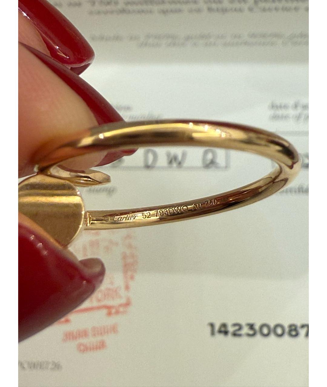 CARTIER Золотое кольцо из розового золота, фото 6