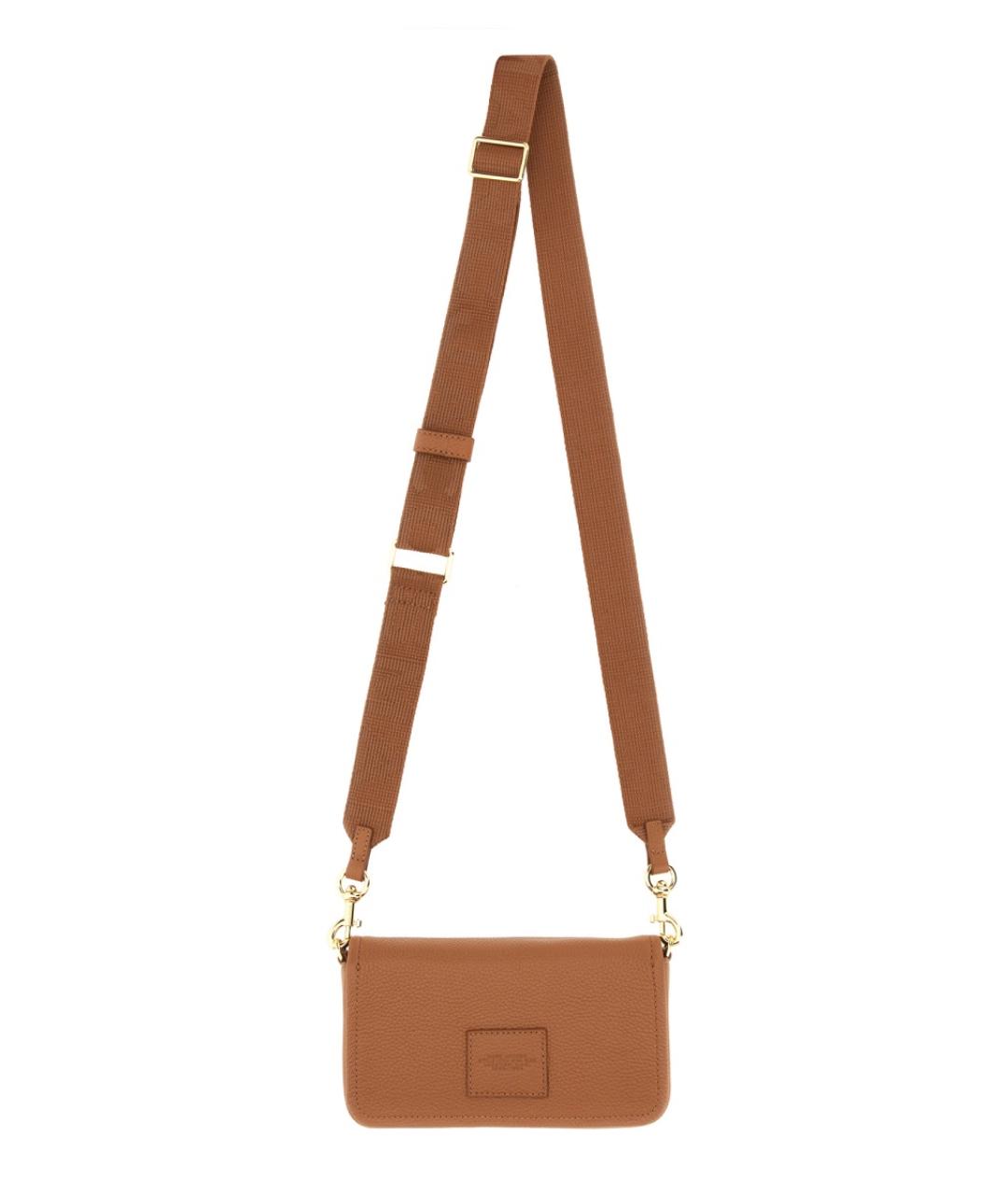 MARC JACOBS Коричневая кожаная сумка через плечо, фото 2