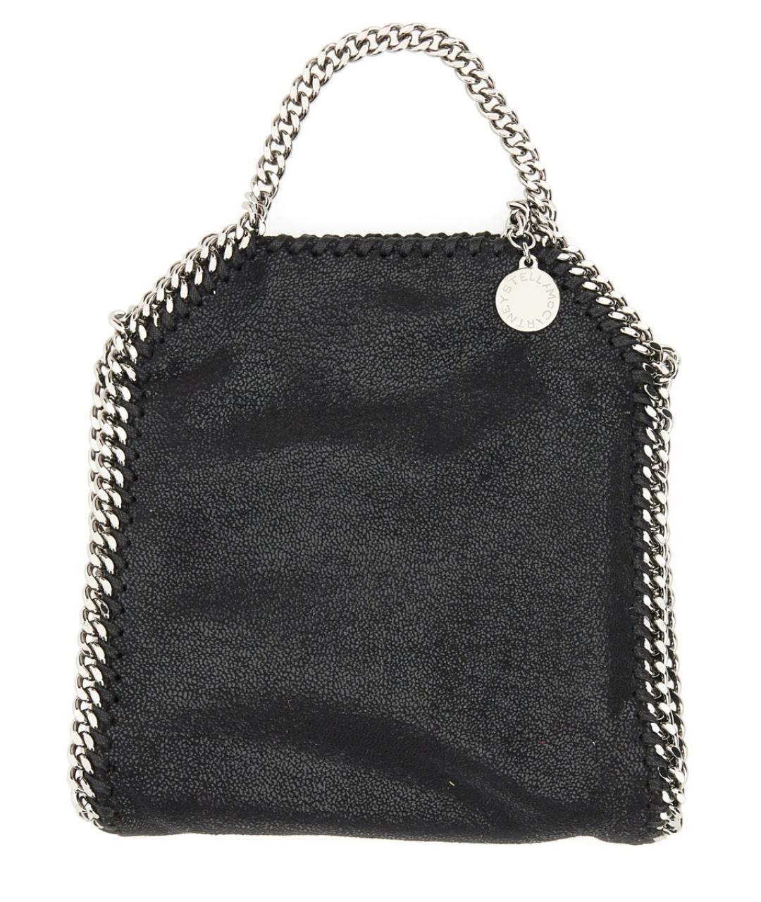 STELLA MCCARTNEY Черная синтетическая сумка через плечо, фото 5
