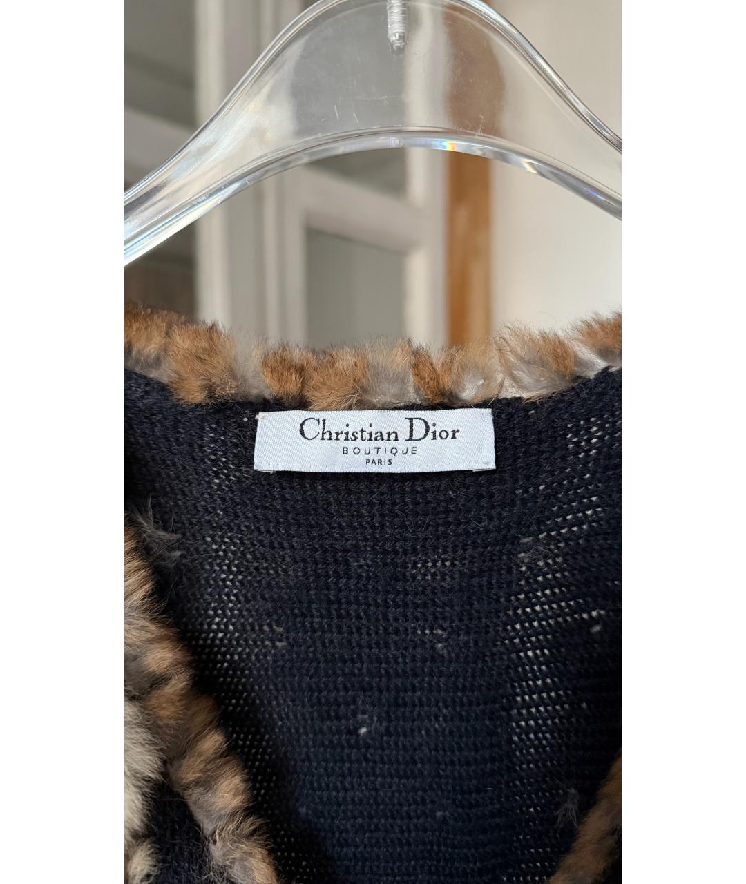 CHRISTIAN DIOR Шерстяной кардиган, фото 3