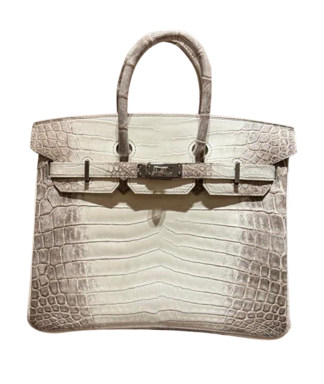 HERMES Сумка с короткими ручками из экзотической кожи, фото 1