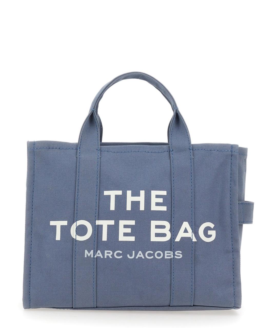 MARC JACOBS Синяя хлопковая сумка тоут, фото 1