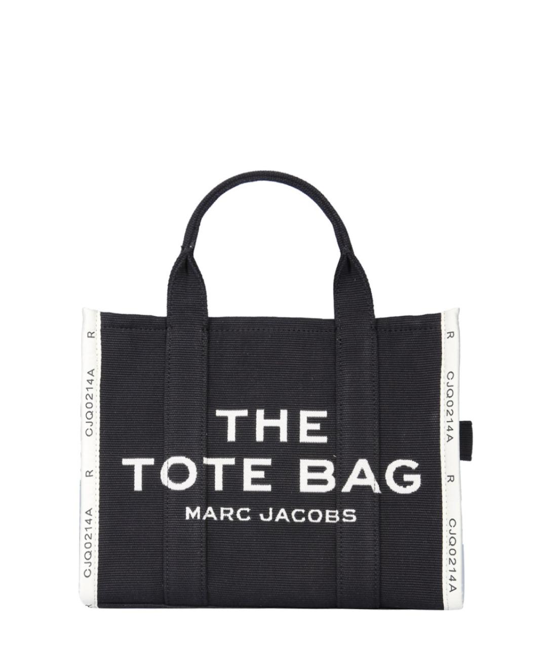 MARC JACOBS Черная хлопковая сумка тоут, фото 1