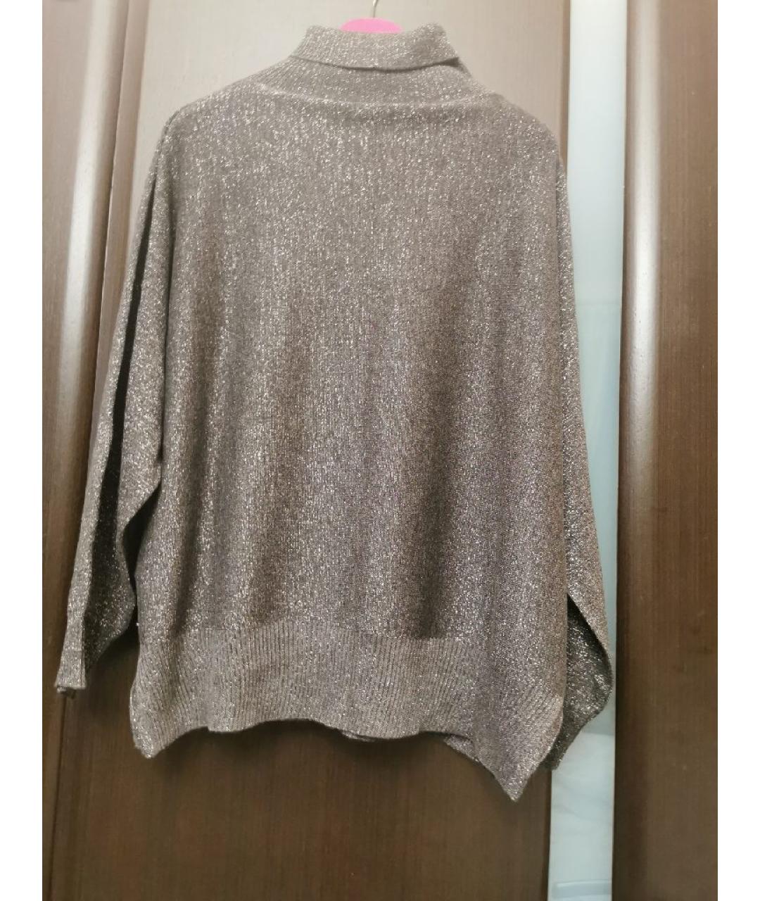 D.EXTERIOR Серый хлопковый джемпер / свитер, фото 2