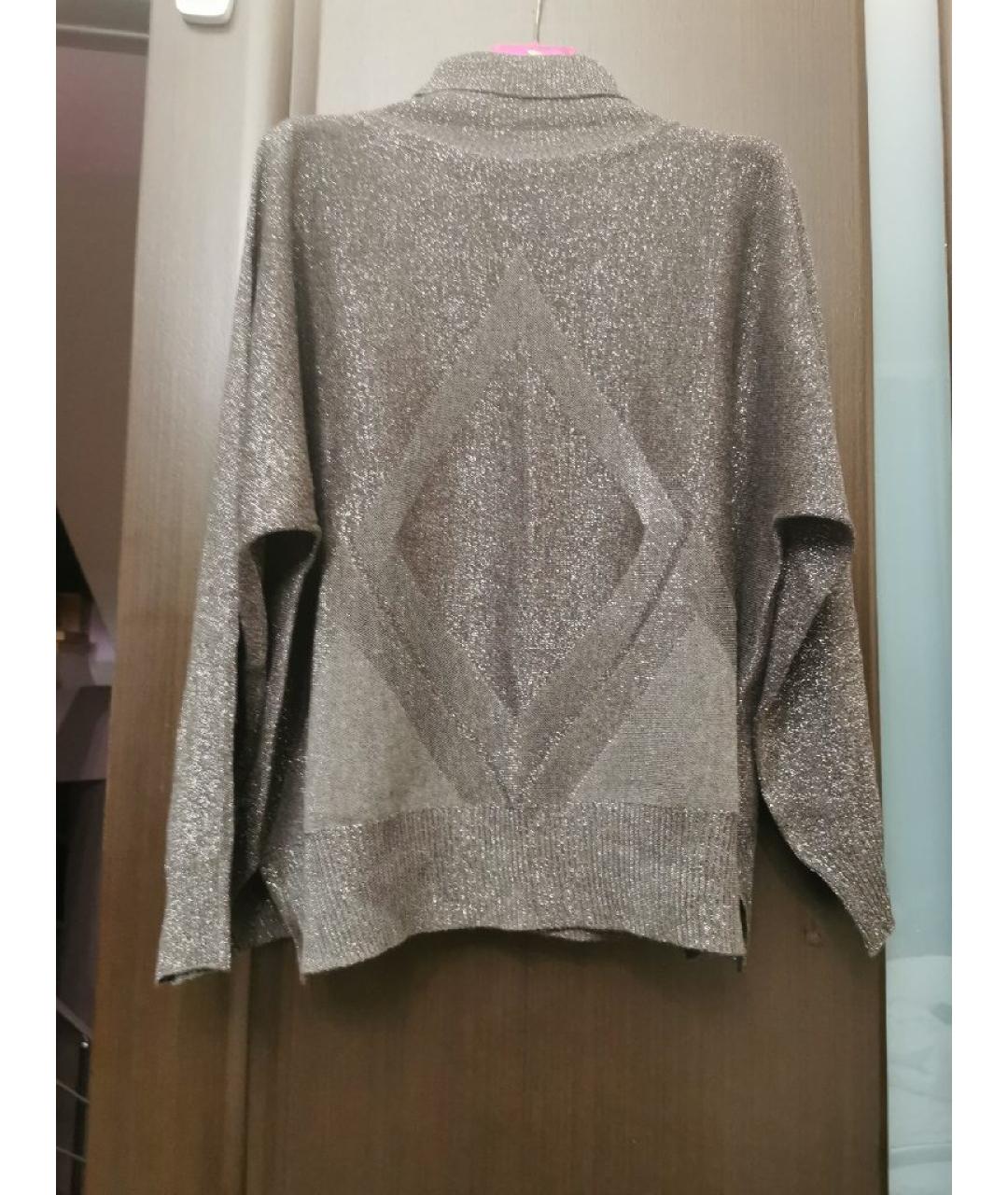 D.EXTERIOR Серый хлопковый джемпер / свитер, фото 6