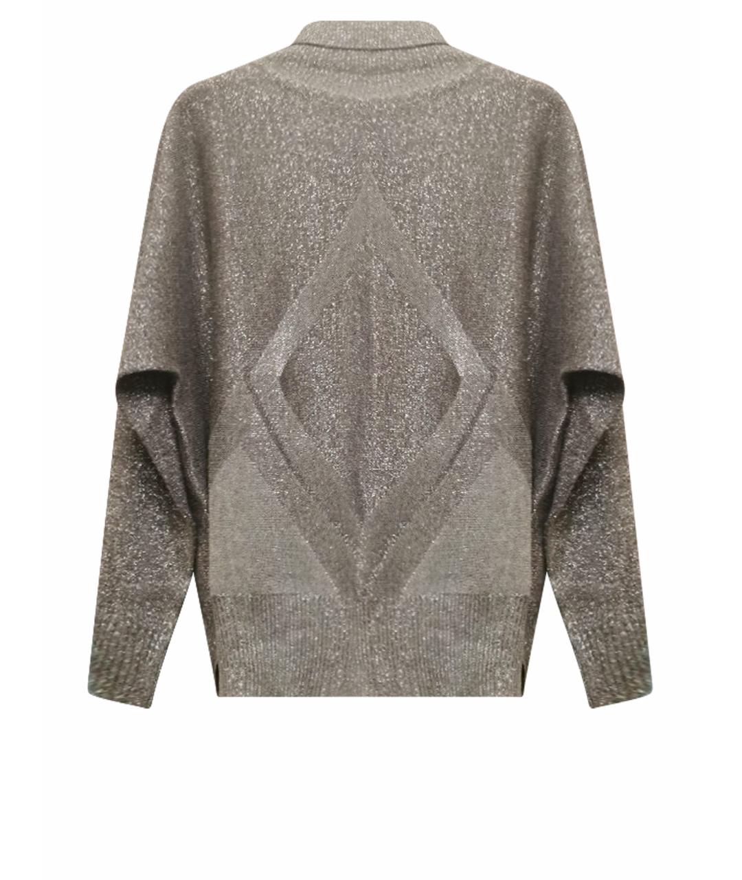 D.EXTERIOR Серый хлопковый джемпер / свитер, фото 1