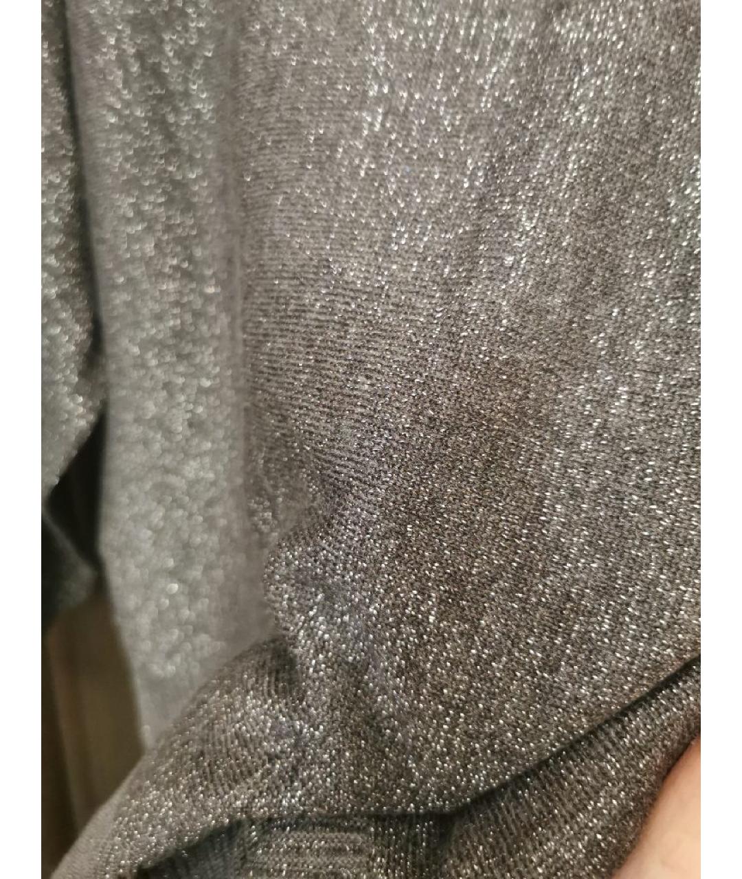 D.EXTERIOR Серый хлопковый джемпер / свитер, фото 5