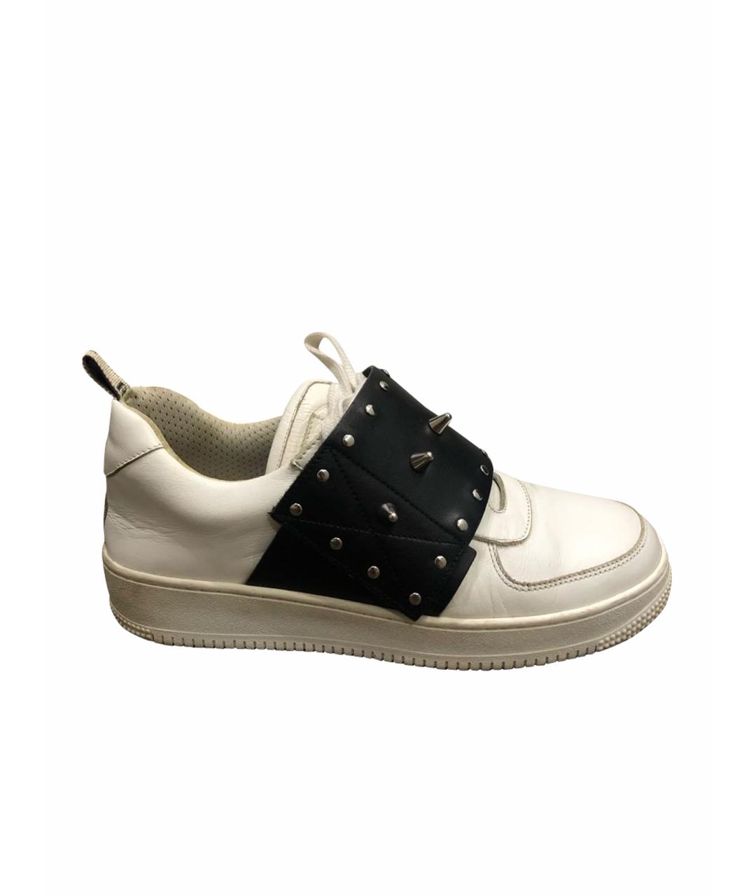 RED VALENTINO Мульти кожаные кеды, фото 1