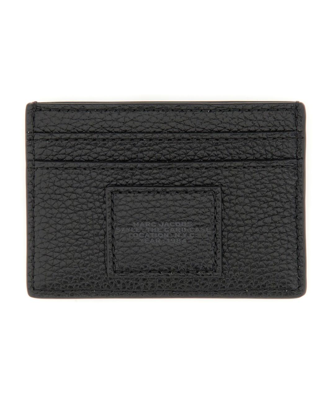 MARC JACOBS Черный кожаный кардхолдер, фото 3