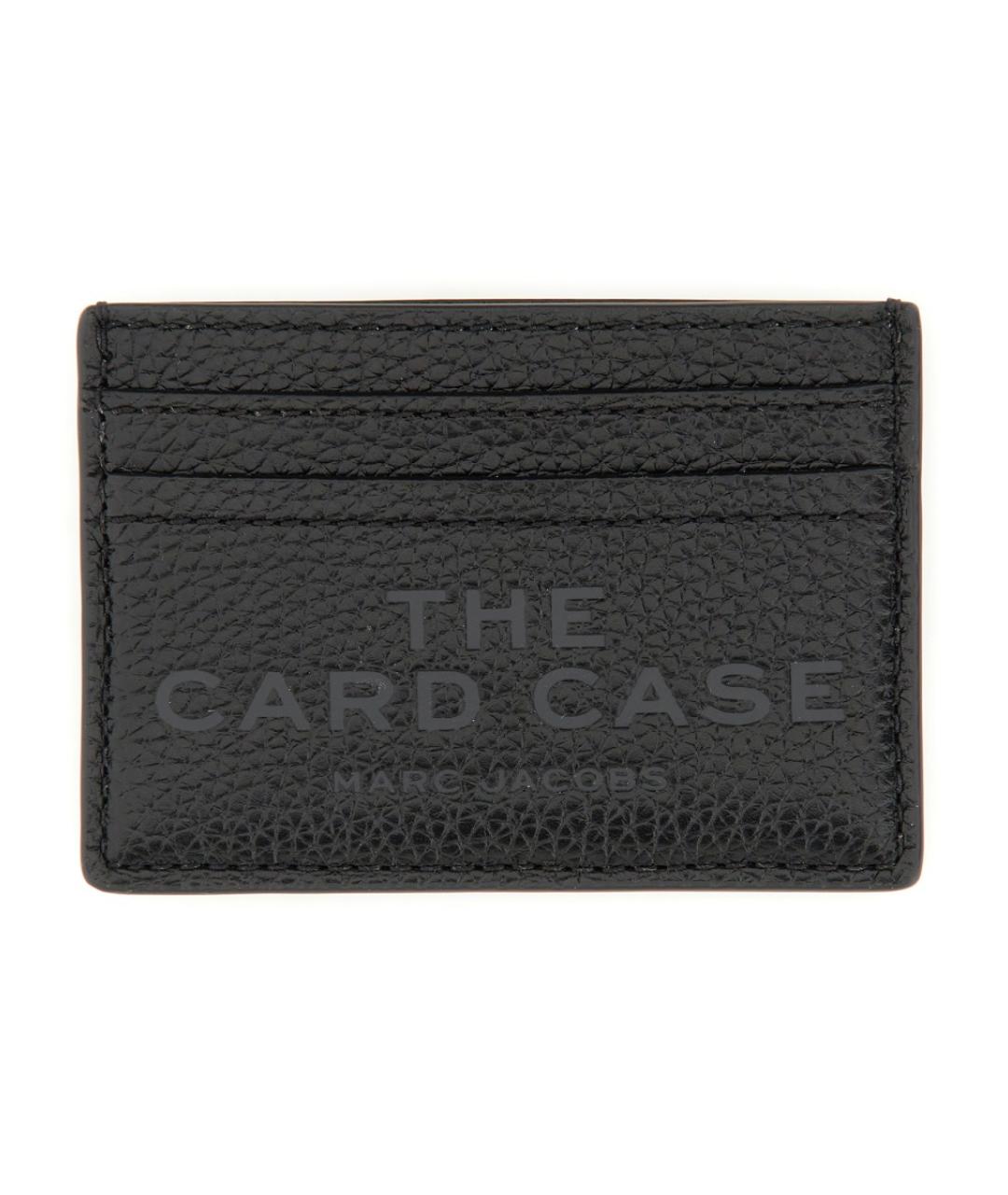 MARC JACOBS Черный кожаный кардхолдер, фото 1