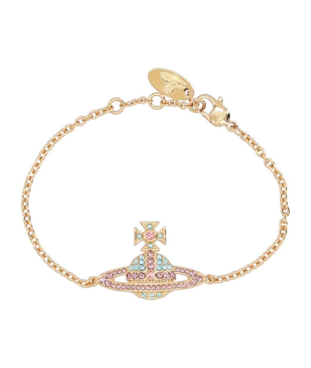 VIVIENNE WESTWOOD Золотой латунный браслет, фото 1