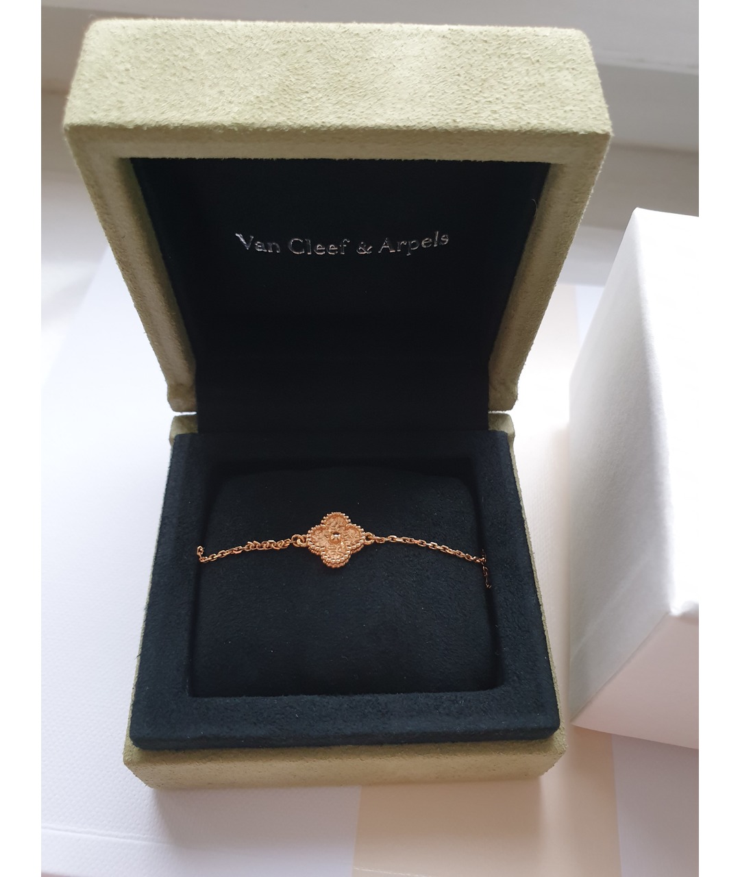 VAN CLEEF & ARPELS Золотой браслет из розового золота, фото 6