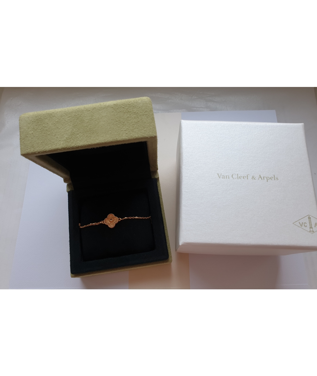 VAN CLEEF & ARPELS Золотой браслет из розового золота, фото 2