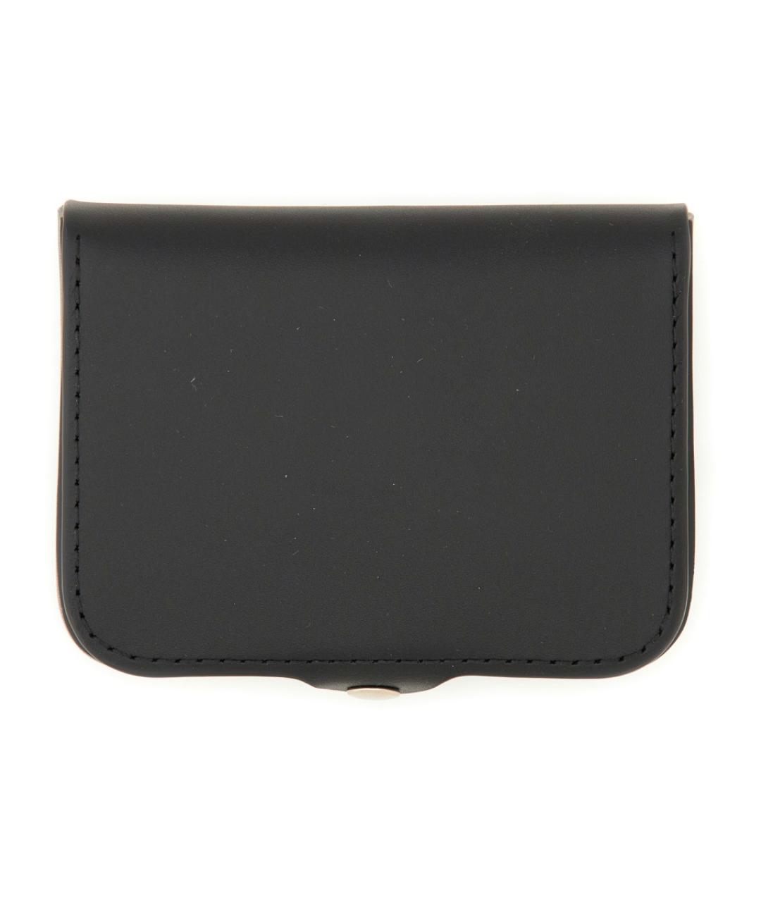 A.P.C. Черный кожаный кошелек, фото 3