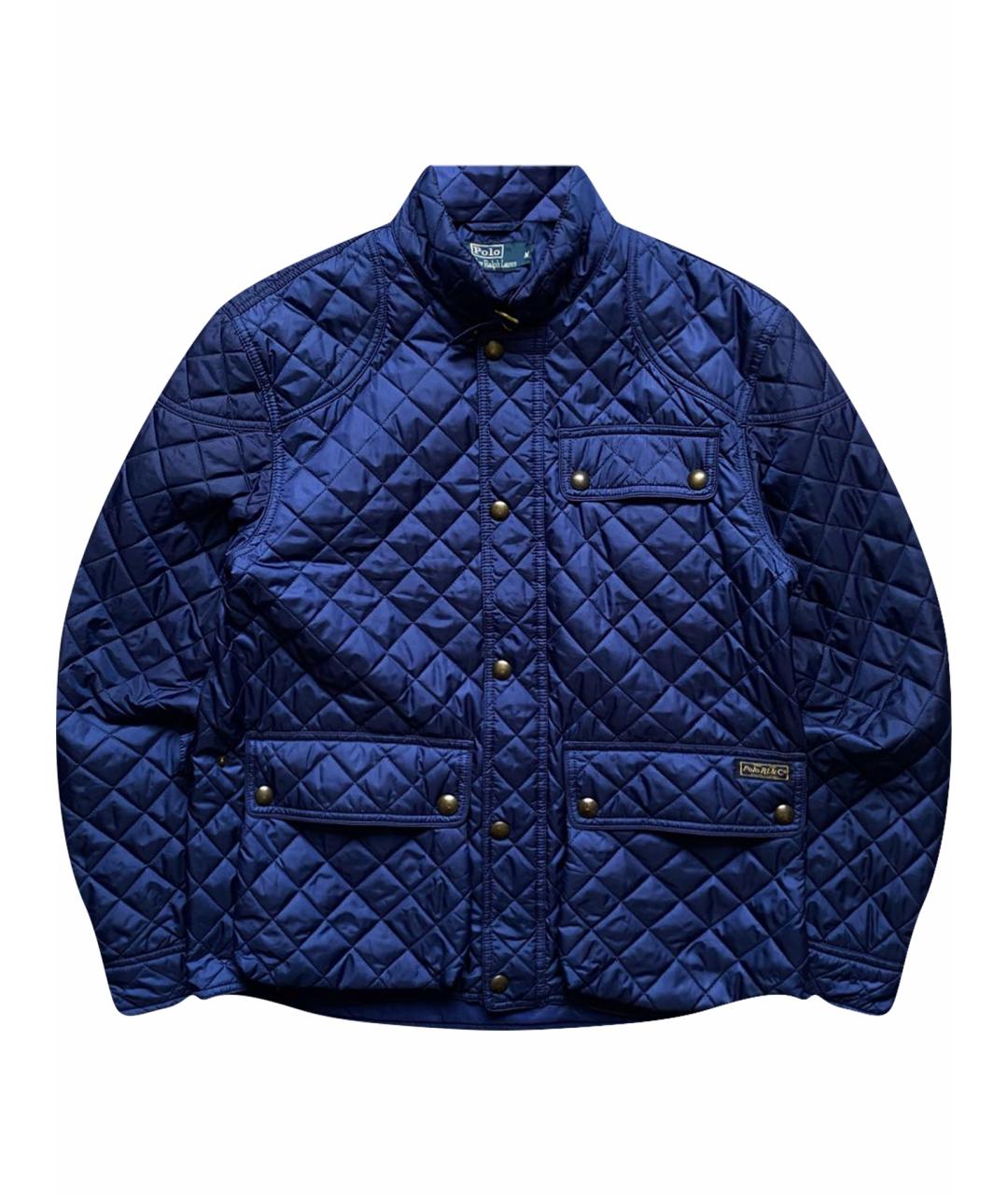 POLO RALPH LAUREN Синяя полиэстеровая куртка, фото 1