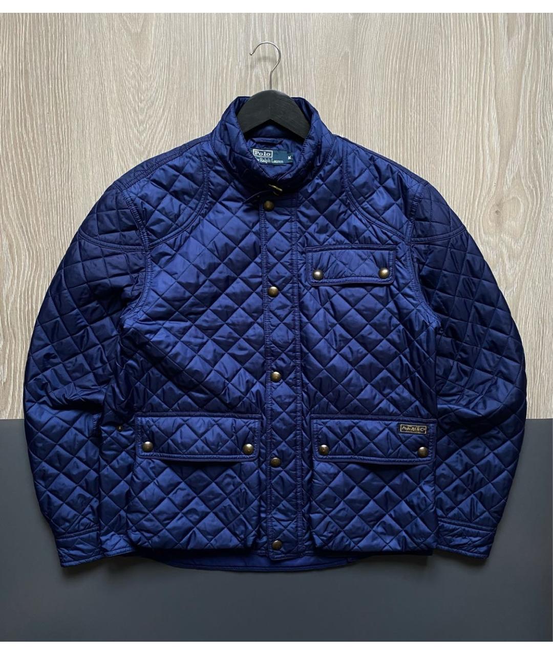 POLO RALPH LAUREN Синяя полиэстеровая куртка, фото 7