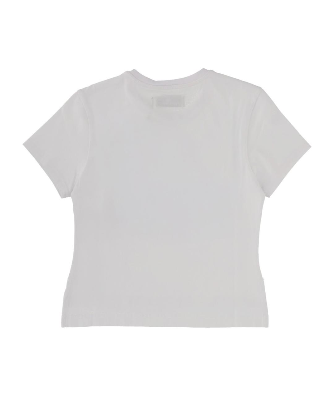 VIVIENNE WESTWOOD Белая хлопковая футболка, фото 2