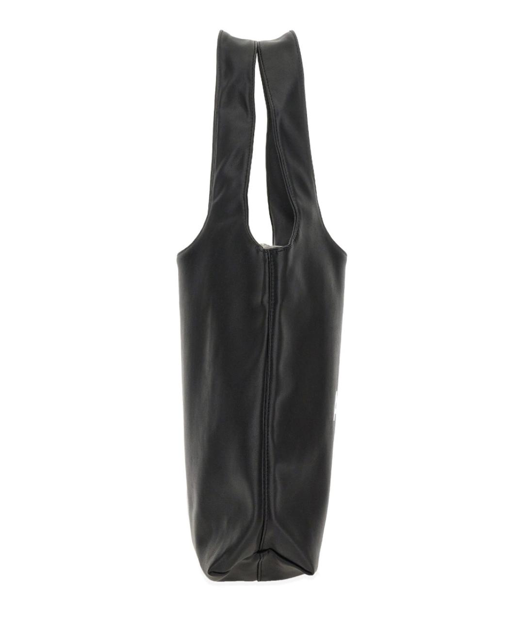 A.P.C. Черная сумка тоут из искусственной кожи, фото 4
